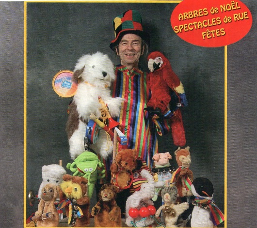 Spectacle de marionnettes avec un clown très drôle dans le Nord Pas de Calais